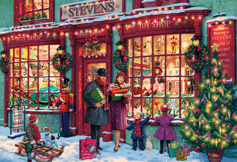 Christmas Toyshop 2000 Piece Puzzle