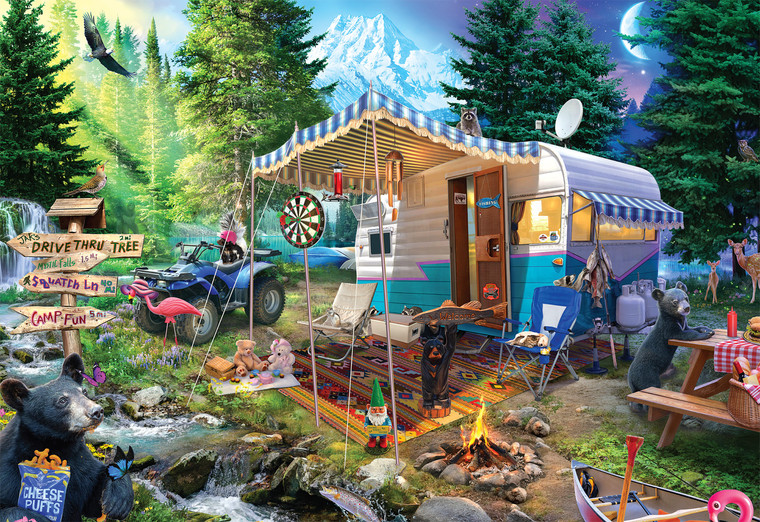 Mountain Retreat 2000 Piece Puzzle