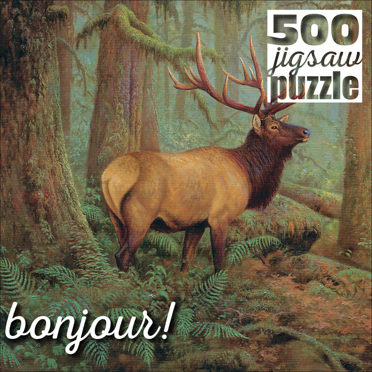 Bonjour: Forest King 500 Piece Puzzle