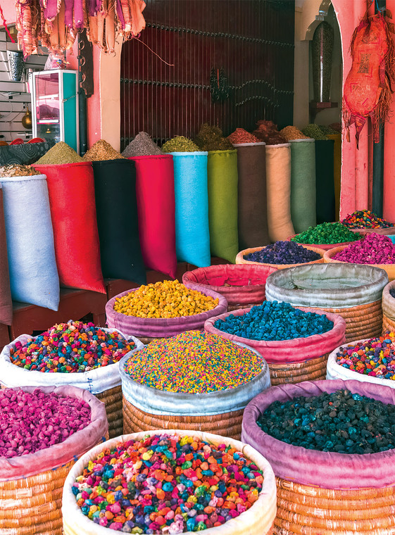 Photography: Colores de Marrakech 1000 Piece Puzzle