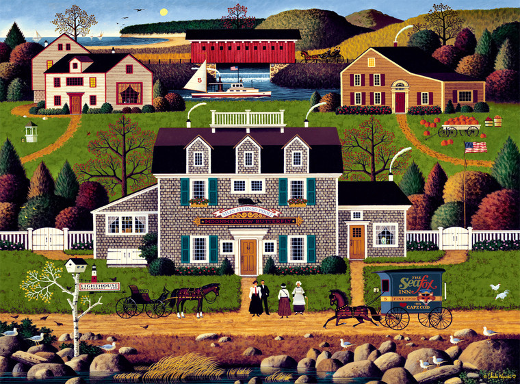 Charles Wysocki: Moonmeadow Cove 1000 Piece Puzzle