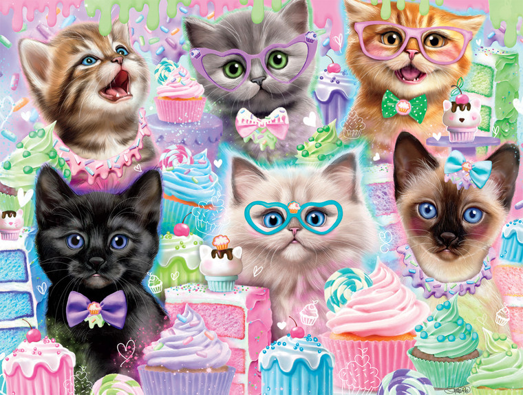 Cats: Cupcake Kittens 750 Piece Puzzle