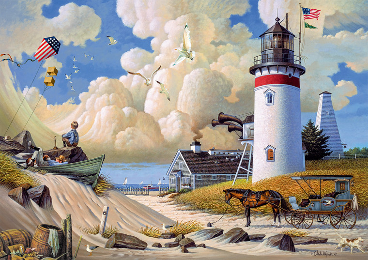 Charles Wysocki: Dreamers 300 Piece Puzzle