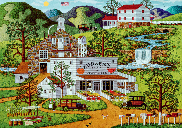 Charles Wysocki: Budzens 300 Piece Puzzle