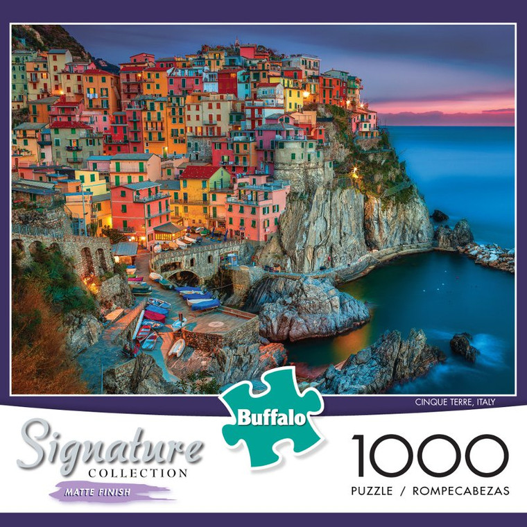 Cinque Terre Italy 1000 Piece Jigsaw Puzzle Box